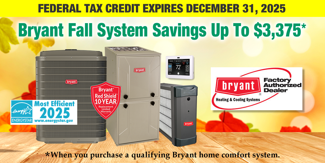 Bryant Furnace Replacement Offer Fall 2025