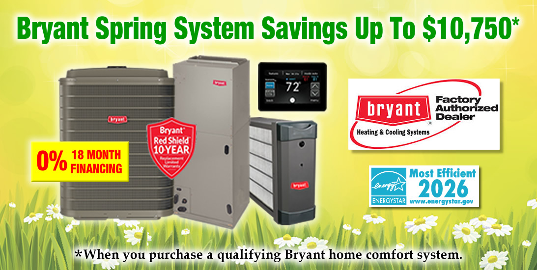 Bryant Furnace Replacement Offer Fall 2026